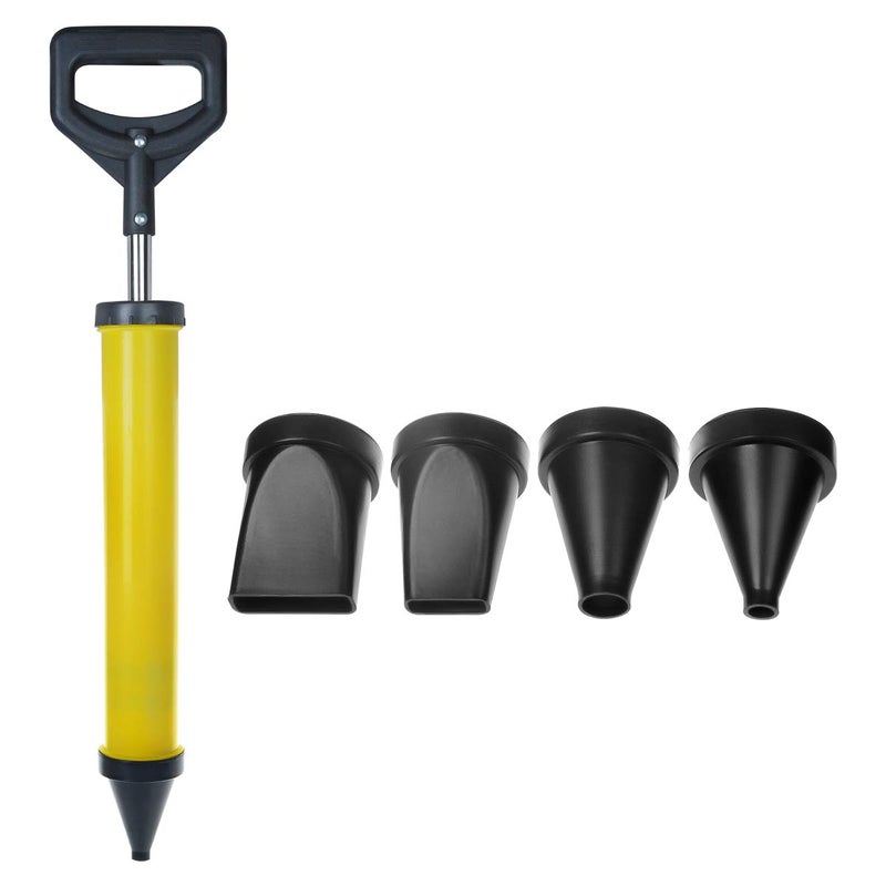YXQ Grout Caulking Guns Hand Tool Pump with 4 Nozzle for Grouting Stone and Concrete Cement Lime - Image 3